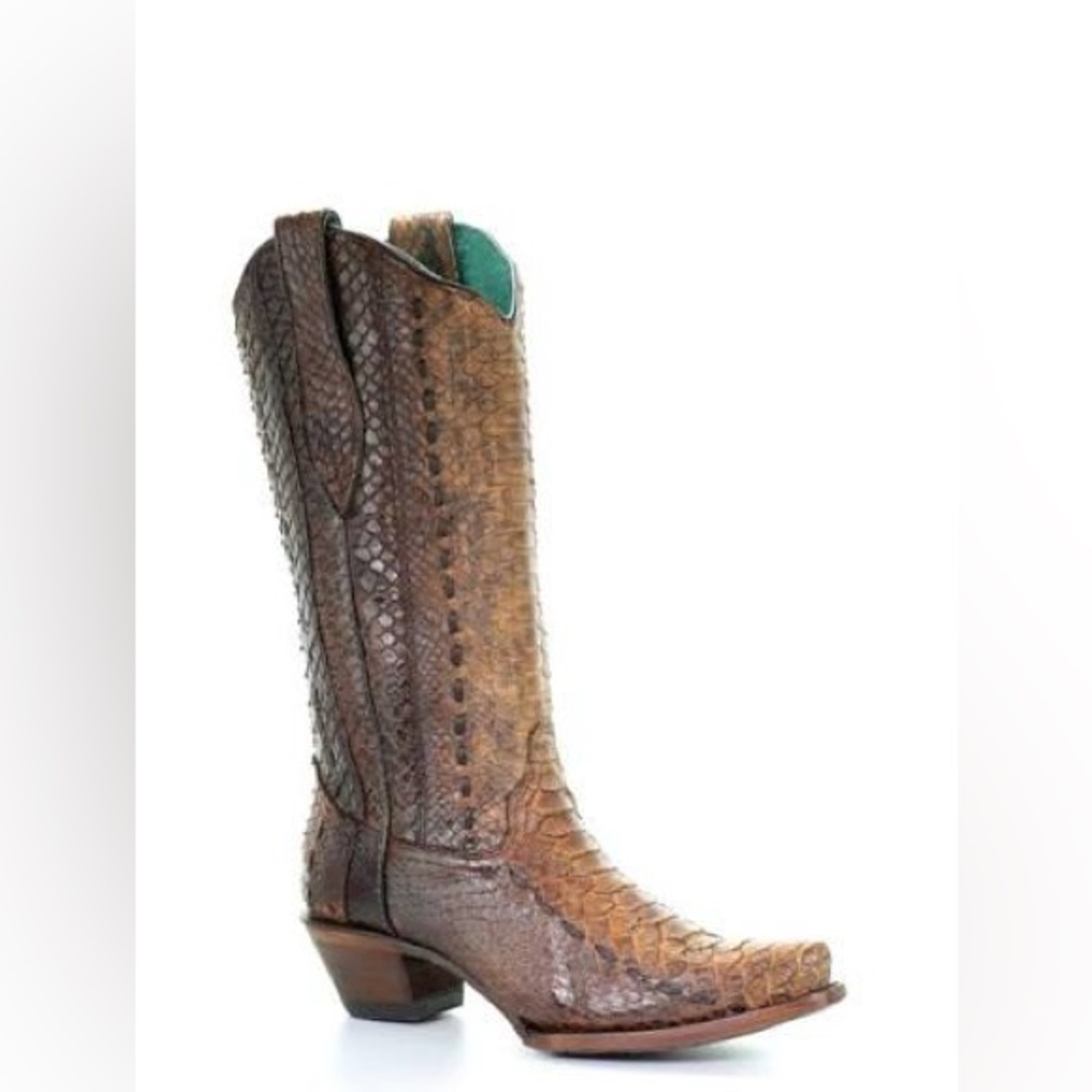 Corral Python Woven Western Boots NEW